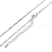 Ожерелья с цепочкой из латуни NJEW-K123-01P
