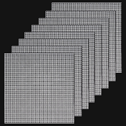 Пластиковые листы холста сетки AJEW-WH0413-62B