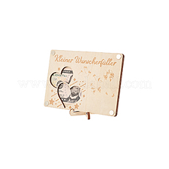 Деревянные подставки для денег с лазерной резкой&nbsp;AJEW-FG0004-22A