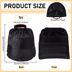 Sottoveste da sposa ovale in poliestere e filo d'acciaio per donna&nbsp;DIY-WH0591-492B