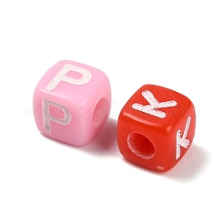 Непрозрачные акриловые бусины MACR-L011-01