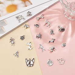 Подвески из тибетского сплава&nbsp;TIBEP-SC0001-66AS