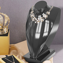 Силиконовая витрина для ожерелья своими руками&nbsp;SIMO-PW0006-033B