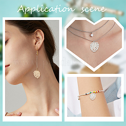 20 шт. подвески из нержавеющей стали 201 двух цветов STAS-SC0004-12