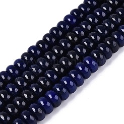 Natürliche weiße Jade perlen Stränge&nbsp;G-Q613-01F-03