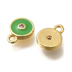 Латунные микро проложить кубического циркония подвески&nbsp;KK-U055-13G