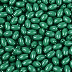 Выпечка краска стеклянные бусины SEED-T007-15O