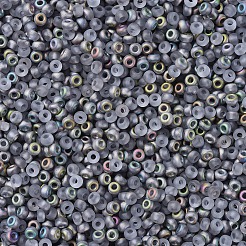 MIYUKIラウンドロカイユビーズ  日本製シードビーズ  （rr4557) vitrailマット  11/0  2x1.3mm  穴：0.8mm  約1100PCS /ボトル  10 G /ボトル&nbsp;SEED-JP0008-RR4557