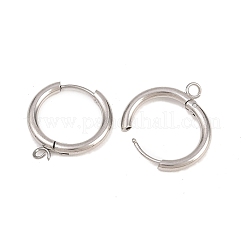 Ohrringverschlüsse aus Edelstahl 316&nbsp;EJEW-B158-01D-P