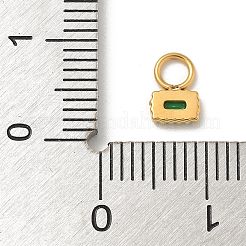Ionenplattierung (IP) 304 Edelstahl mit Strass-Anhängern&nbsp;STAS-G351-11G-03