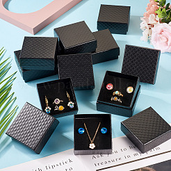 Подарочные коробки для хранения из фактурного картона с ромбами X1-CON-TAC0010-03B-06