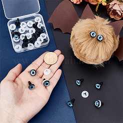 Стеклянный светящийся глаз для куклы-ремесла&nbsp;DIY-PH0030-39C