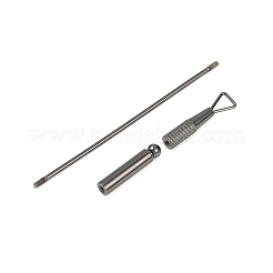201 нержавеющая сталь двухголовый пушер для кутикулы инструменты для ногтей&nbsp;STAS-R161-01B