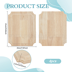 4 шт. деревянные подставки для дисплеев&nbsp;ODIS-FG0002-06A