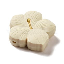 Силиконовые фокусные бусины вишневого цвета&nbsp;SIL-B069-02D