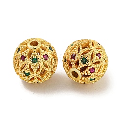 Стойки обшивки латунь кубического циркония бусы KK-L215-330B-G