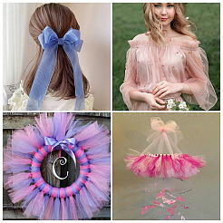 2 рулон полиэфирной ткани 2 цветов&nbsp;AJEW-TA0002-65A-03