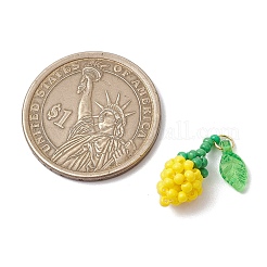 Подвески-розы из стеклянных бус PALLOY-MZ00627-01