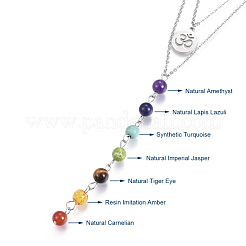 Чакра ювелирные изделия NJEW-JN02351