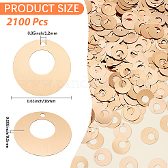 150g Ornament Zubehör Kunststoff Pailletten/Pailletten Anhänger&nbsp;KY-CY0001-15A