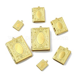 15шт 3 стиля латунные подвески-медальоны&nbsp;FIND-CJ0004-73