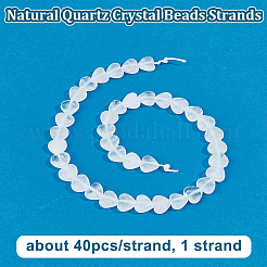 1 нить бусин из натурального кварцевого кристалла G-OC0005-76