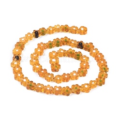 Millefiori a mano fili di perline di vetro&nbsp;X-LAMP-J035-8mm-05