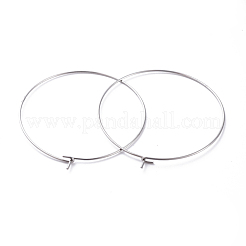 Фурнитура для сережек-колец из хирургической нержавеющей стали 316 X-STAS-J025-01F-P