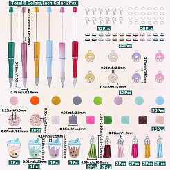 Kit fai da te per realizzare penne con perline alimentari&nbsp;DIY-BM0002-72