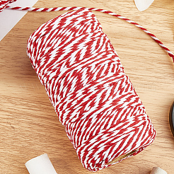 2 рулон ниток для макраме из хлопка в два сложения&nbsp;MAKN-CY0001-01D