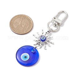 Украшения с подвесками лэмпворк от сглаза HJEW-JM01997-01