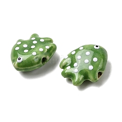 Фарфоровые бусины ручной работы&nbsp;X-PORC-K010-06C