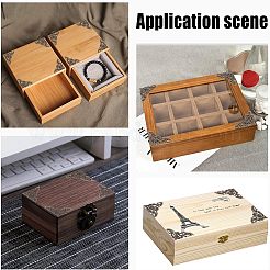 Dreieck-Legierung Box / Tasche Eckenschützer&nbsp;IFIN-FH0001-01AB