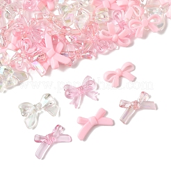 70шт 7 стиля непрозрачные и прозрачные акриловые бусины&nbsp;MACR-FS0002-14