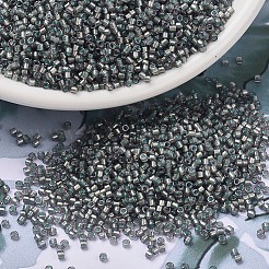 MIYUKIデリカビーズ  シリンダー  日本製シードビーズ  11/0  (db1712) ミントパール裏地付きピンクミスト  1.3x1.6mm  穴：0.8mm  約20000個/袋  100 G /袋&nbsp;SEED-J020-DB1712