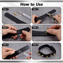 40 пакетик заклепок из сплава с острым конусом&nbsp;FIND-PH0026-12G