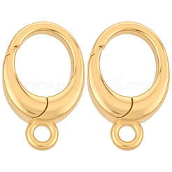 2 шт. 925 кольца-пружинки из стерлингового серебра&nbsp;STER-SC0001-62