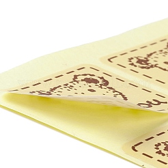 Самоклеящаяся бумажная подарочная бирка DIY-C034-01