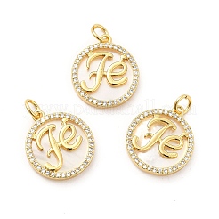 Стойки обшивки латунь микро проложить Циркон подвеску KK-K270-10G