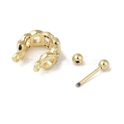 Стойка с покрытием из латуни EJEW-C097-23A-G