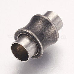 Fermoirs magnétiques en acier inoxydable 304 avec emembouts collées&nbsp;STAS-E144-054