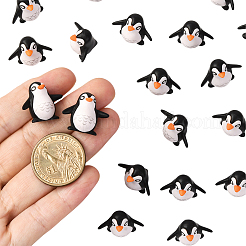25шт. пластиковые украшения для показа пингвинов&nbsp;DJEW-SP0001-19