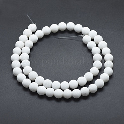 Chapelets de perles en jade Mashan naturel&nbsp;X-G-K245-01J-8mm