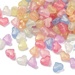 Светящиеся прозрачные акриловые бусины&nbsp;OACR-B031-15