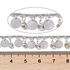 Цепочки ручной работы из латуни и страз&nbsp;CHC-Z001-14P