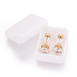 Заглушки для мочки уха из нержавеющей стали 304 STAS-I113-23G