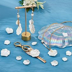 150 шт. 3 подвески из искусственного жемчуга с перламутровым покрытием и акриловыми бусинами SACR-PH0001-50