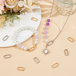 10 шт. 2-х цветные латунные кольца для пружинных затворов KK-BBC0014-13