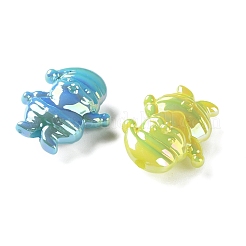 Непрозрачные акриловые бусины с УФ-покрытием PACR-D288-11