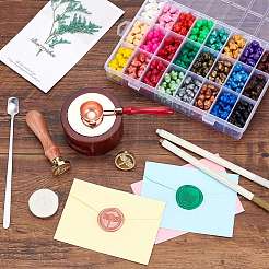 Наборы для изготовления штампов из воска своими руками DIY-CP0002-56